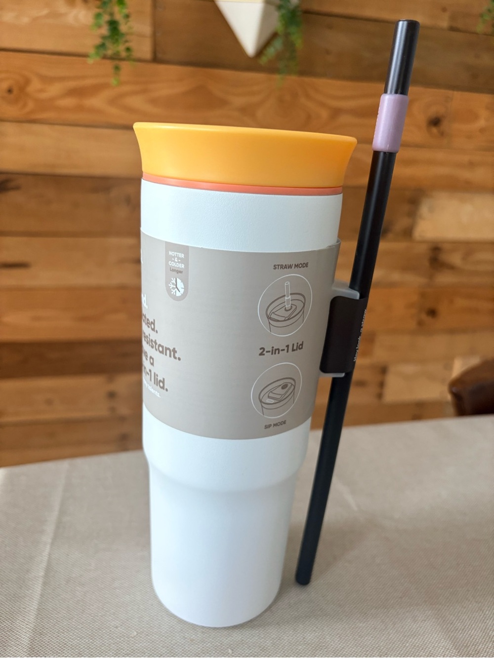 New Owala White 24oz tumbler